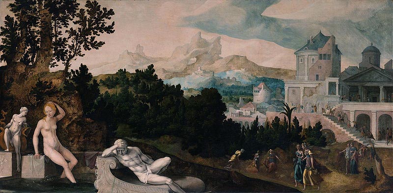 Landscape with Bathsheba